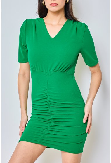 Wholesaler Copperose - elastic waist short dress