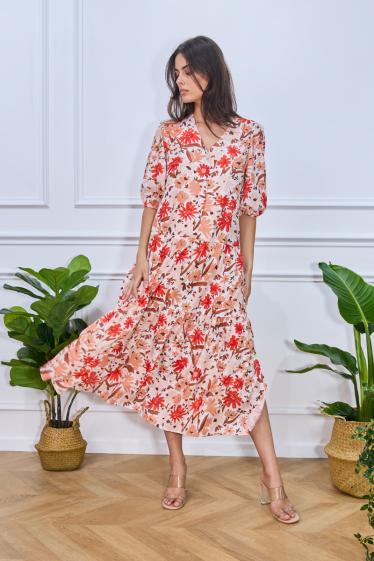 Wholesaler Copperose - floral print long dress