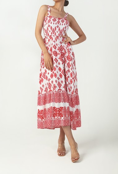 Wholesaler Copperose - Long dress with print