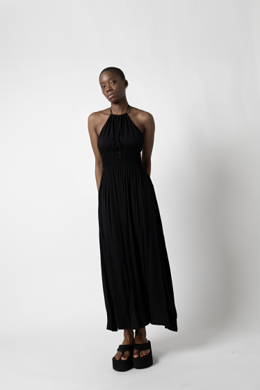 Wholesaler Copperose - Long backless dress with American armholes