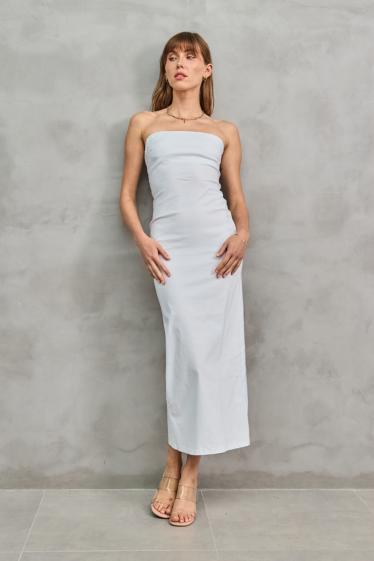 Wholesaler Copperose - long strapless tube dress