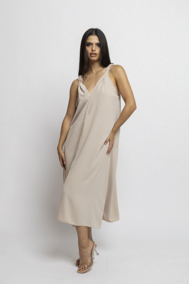 Wholesaler Copperose - Flowy mid-length dress