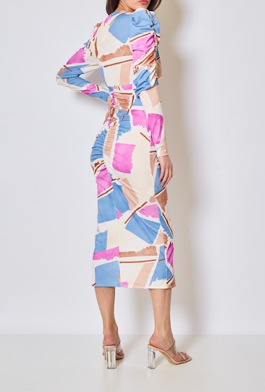 Wholesaler Copperose - Printed midi dress