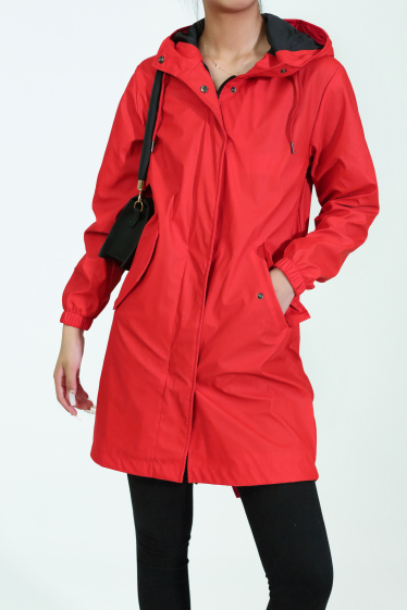 Wholesaler Copperose - mid-length waterproof jacket with hood