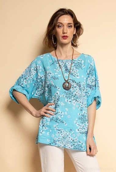 Wholesaler Coraline - Flower print blouse