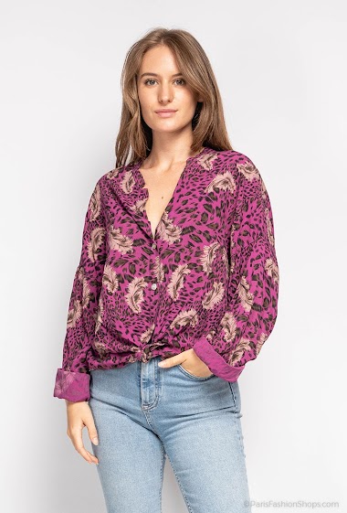 Wholesaler Coraline - Short printed shirt