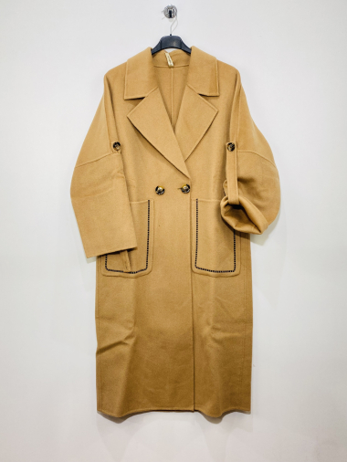 Mayorista Coraline - Abrigo de lana con cinturón