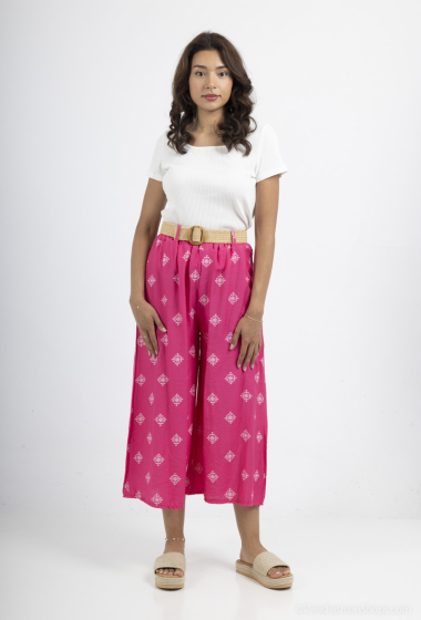 Wholesaler Coraline - Wide-leg printed pants