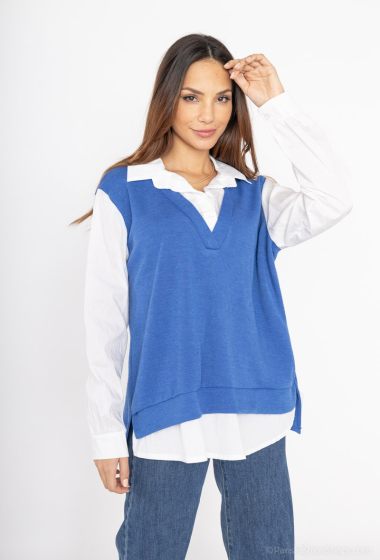 Wholesaler Coraline - Cable raglan sweater