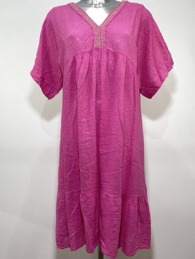 Wholesaler Coraline - Short plain dress
