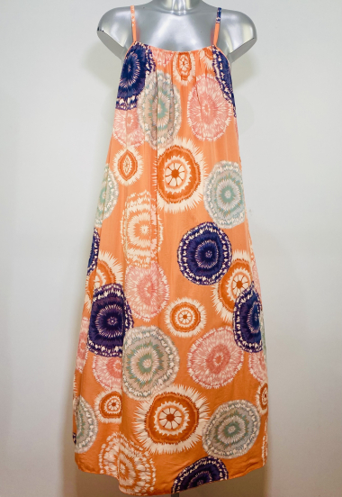 Wholesaler Coraline - Printed strap dress