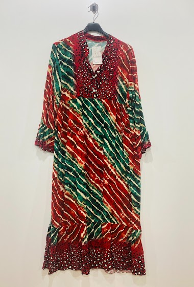 Wholesaler Coraline - Printed maxi dress