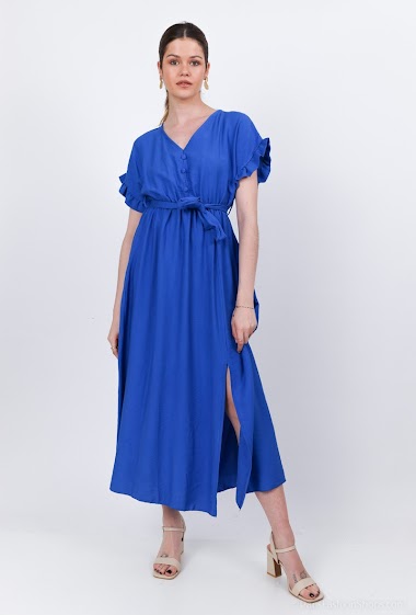 Wholesaler Coraline - Long plain dress