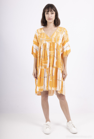 Wholesaler Coraline - Printed mid-length dress