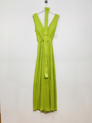 Wholesaler Coraline - Plain Dress With Belt