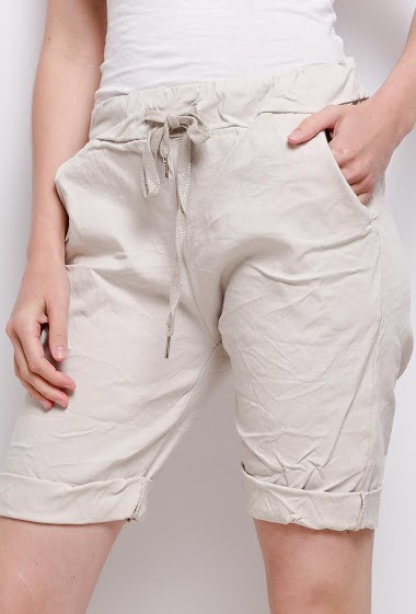 Mayorista Coraline - Pantalones cortos lisos
