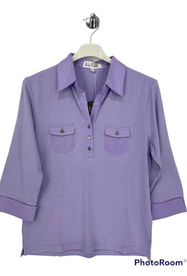 Wholesaler Coraline - 3 button t-shirt