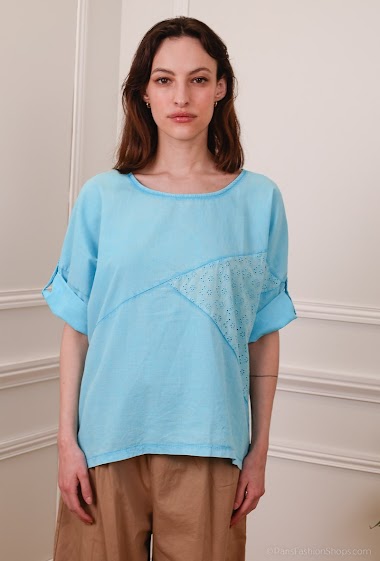 Grossiste Coraline - T-shirt délavé