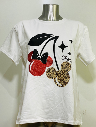 Großhändler Coraline - Baumwoll t-shirt