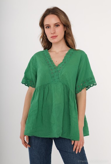 Wholesaler Coraline - Embroidered tunic