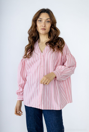 Grossiste CORNER by MOMENT - Blouse rayure