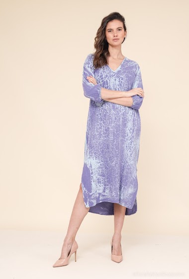 Wholesaler CORNER by MOMENT - Tie&dye long tetra dress