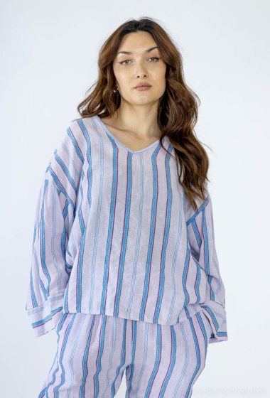 Wholesaler CORNER by MOMENT - Striped tunic