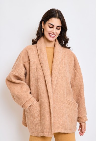 Wholesaler CORNER by MOMENT - Coat in wool mix