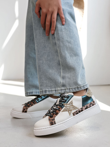 Mayorista COVANA / FINDLAY - FINDLAY zapatillas con estampado de leopardo