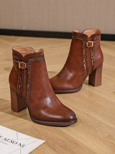 Wholesaler COVANA / FINDLAY - heeled ankle boot