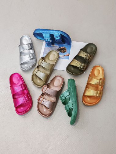 Wholesaler Covana - Glitter sandals