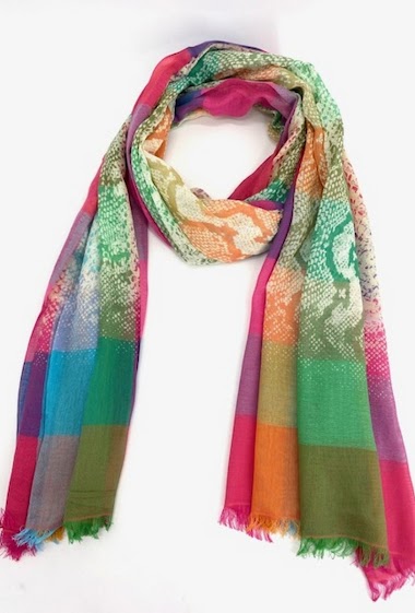 Grossistes Cowo-collection - Etole tissee tie & dye