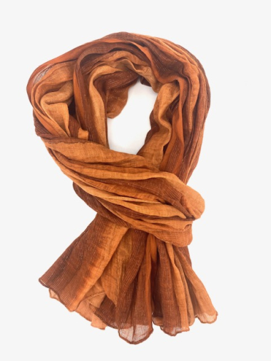 Großhändler Cowo-collection - ChecheTie&Die-Schal aus 100 % indischer Baumwolle – 100 x 180 cm