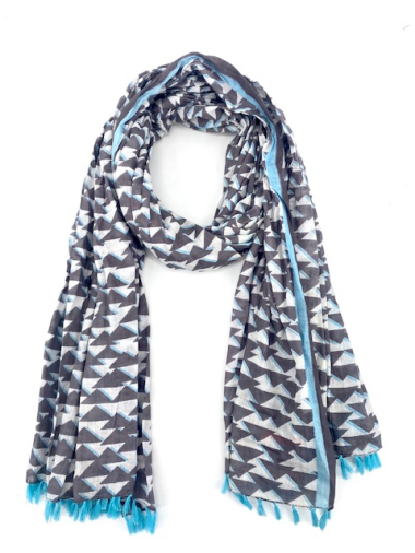 Wholesaler Cowo-collection - Cotton Scarf + tassels