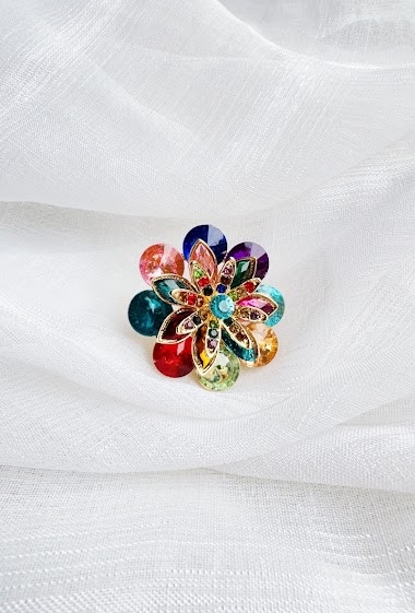 Wholesaler D Bijoux - Flower ring