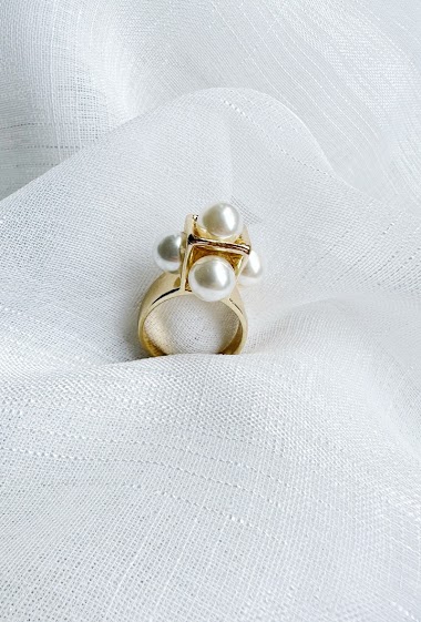Großhändler D Bijoux - Pearl ring