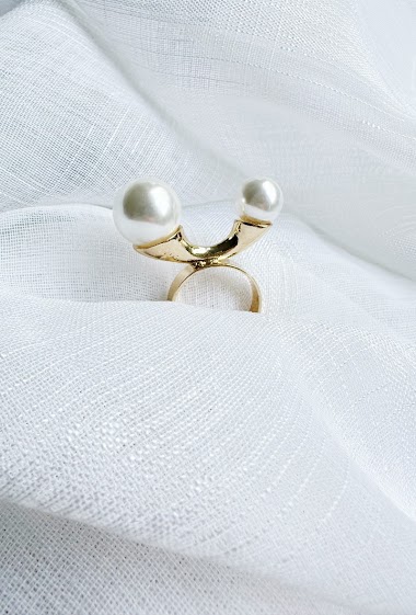 Wholesaler D Bijoux - Pearl ring