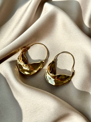Grossiste D Bijoux - Boucles d'oreilles créoles métal