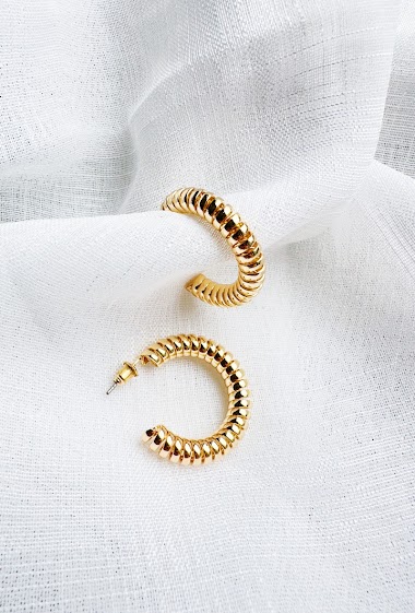Wholesaler D Bijoux - Hoops earrings