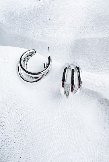 Wholesaler D Bijoux - Hoops earrings