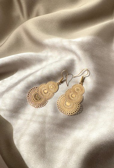 Großhändler D Bijoux - Filigree earrings