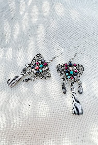 Großhändler D Bijoux - Metal earrings