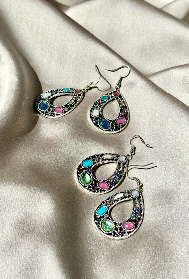 Großhändler D Bijoux - Metal earrings