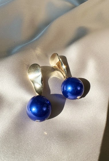 Wholesalers D Bijoux - Pearl pendant earrings