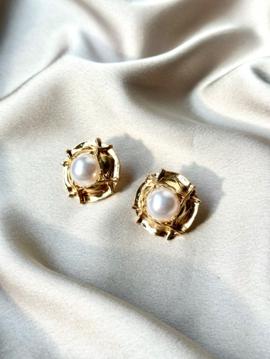 Wholesaler D Bijoux - Metal earrings