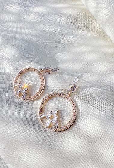 Mayorista D Bijoux - Rhinestone earrings