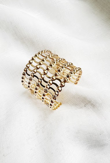 Wholesaler D Bijoux - Metal cuff bracelet