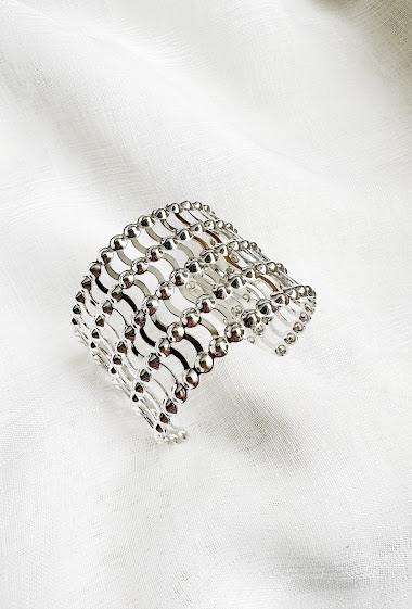 Metal cuff bracelet