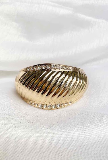 Großhändler D Bijoux - Bracelet metal ring