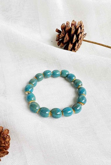 Großhändler D Bijoux - Ceramic beads bracelet